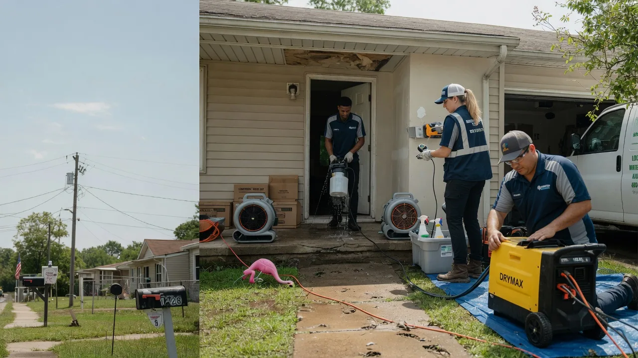 Storm Damage Water Removal in Leslie, WV near me